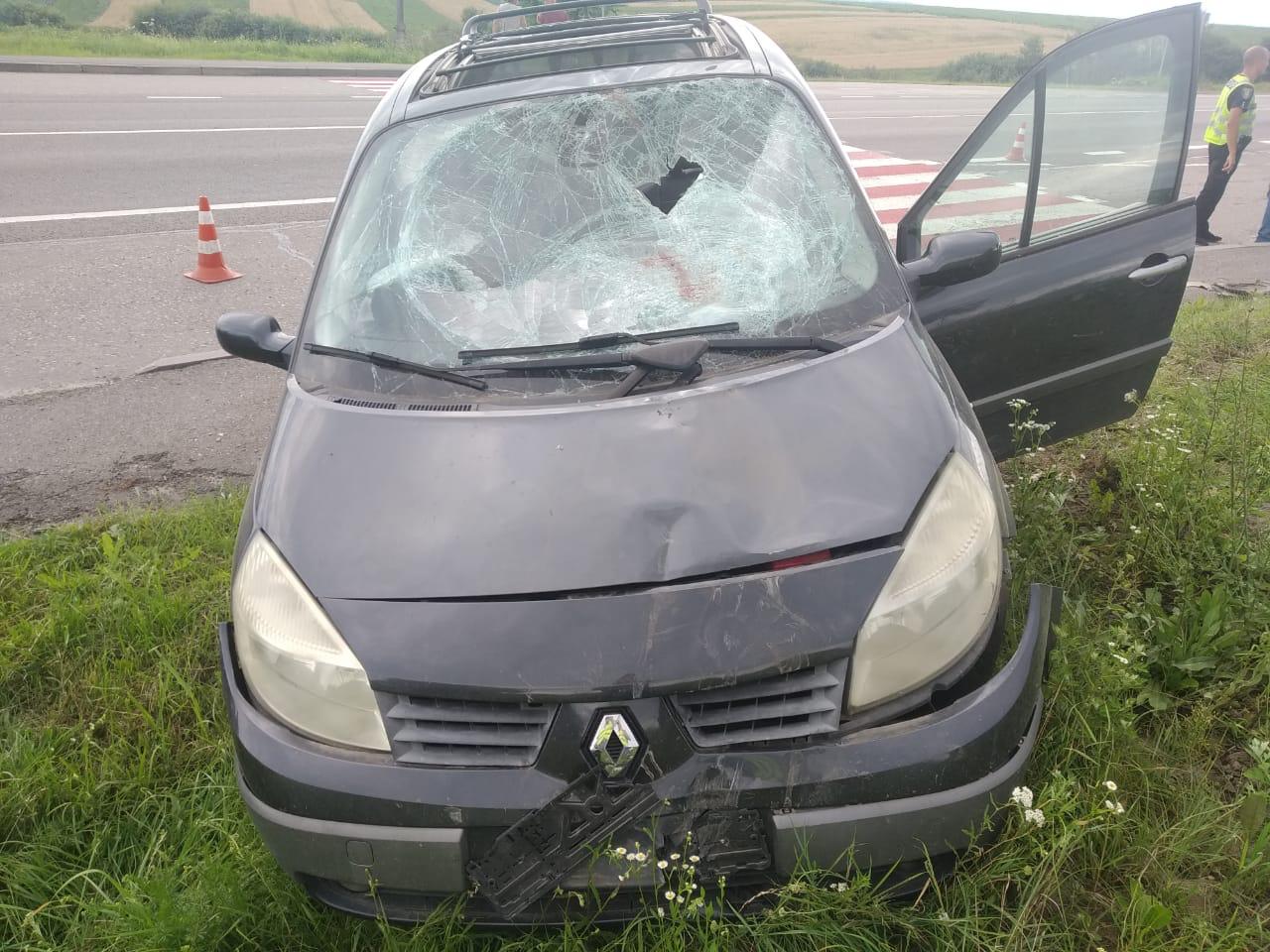 П'яний водій автомобіля зіткнувся з велосипедистом на Львівщині