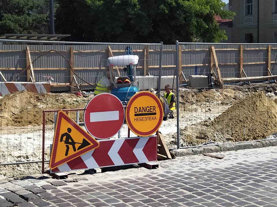 У Львові триває ремонт вулиці Чернівецької