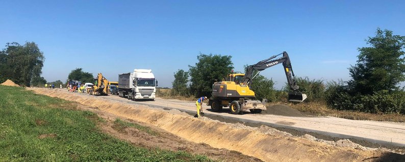 На Львівщині за співпраці з польськими колегами розпочали довгоочікуване будівництво дороги Яворів – Грушів