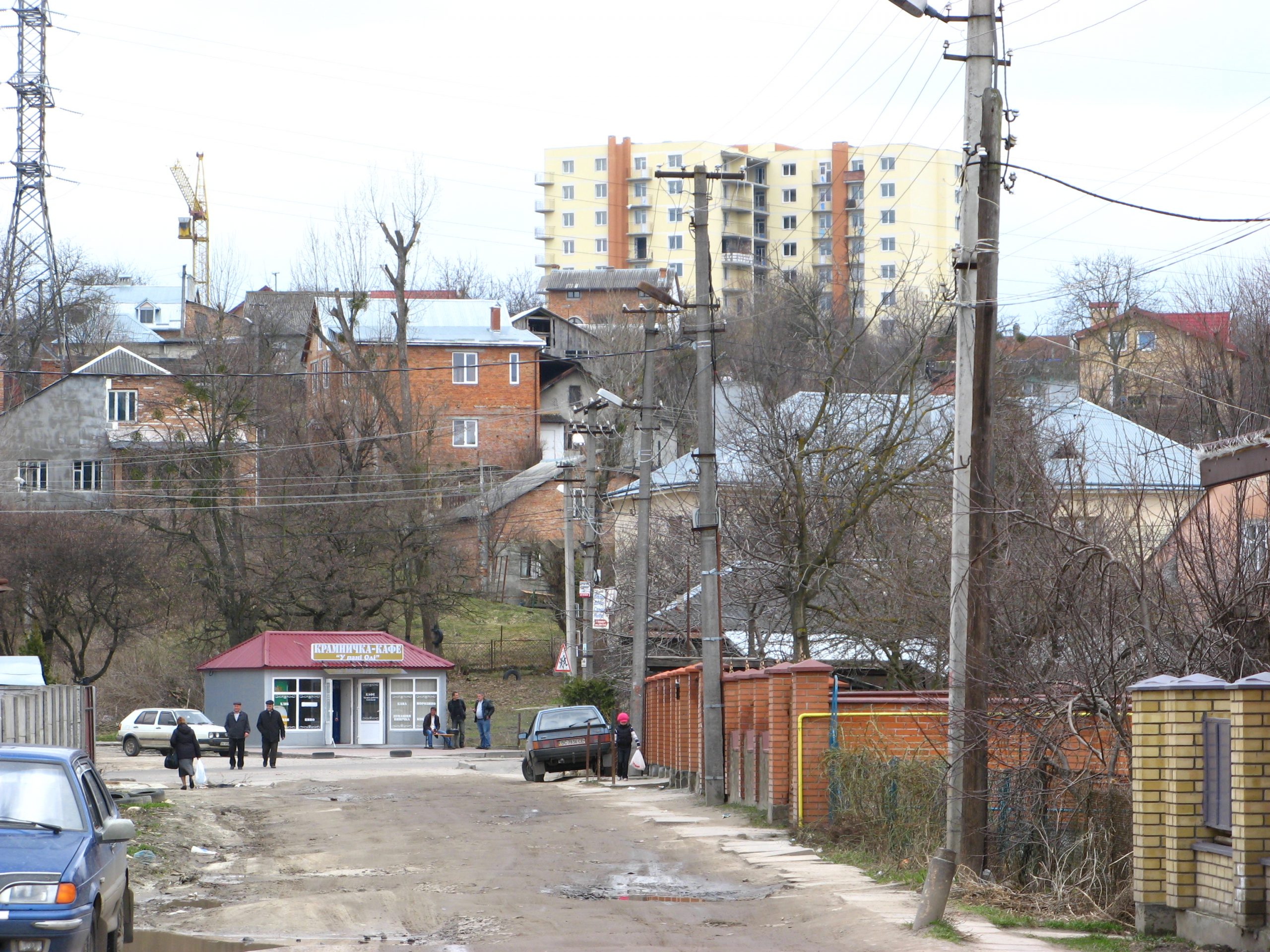 У Львові ремонту потребує дорога на вул. Топольна