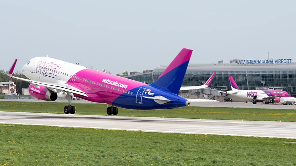 Wizz Air влітку запустить чотири нові рейси зі Львова