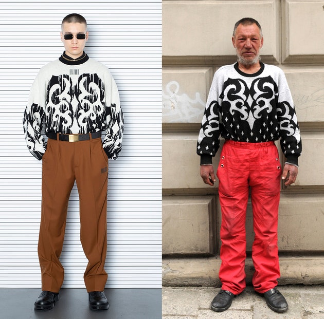 Модний бренд скопіював образи львівського безпритульного Славіка (фото)