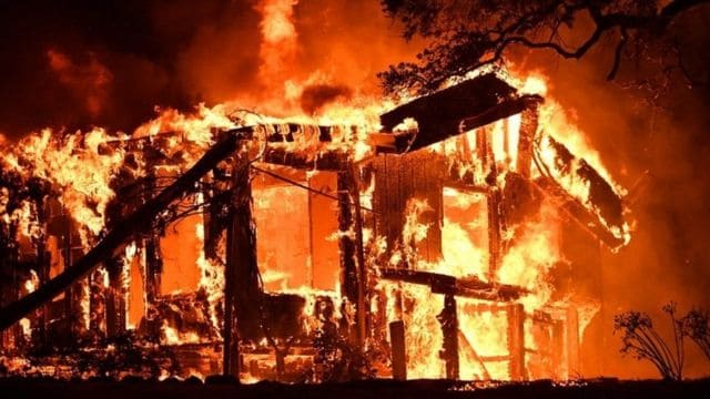 Через пічне опалення: на Донеччині в пожежі загинуло двоє дітей та їхній батько