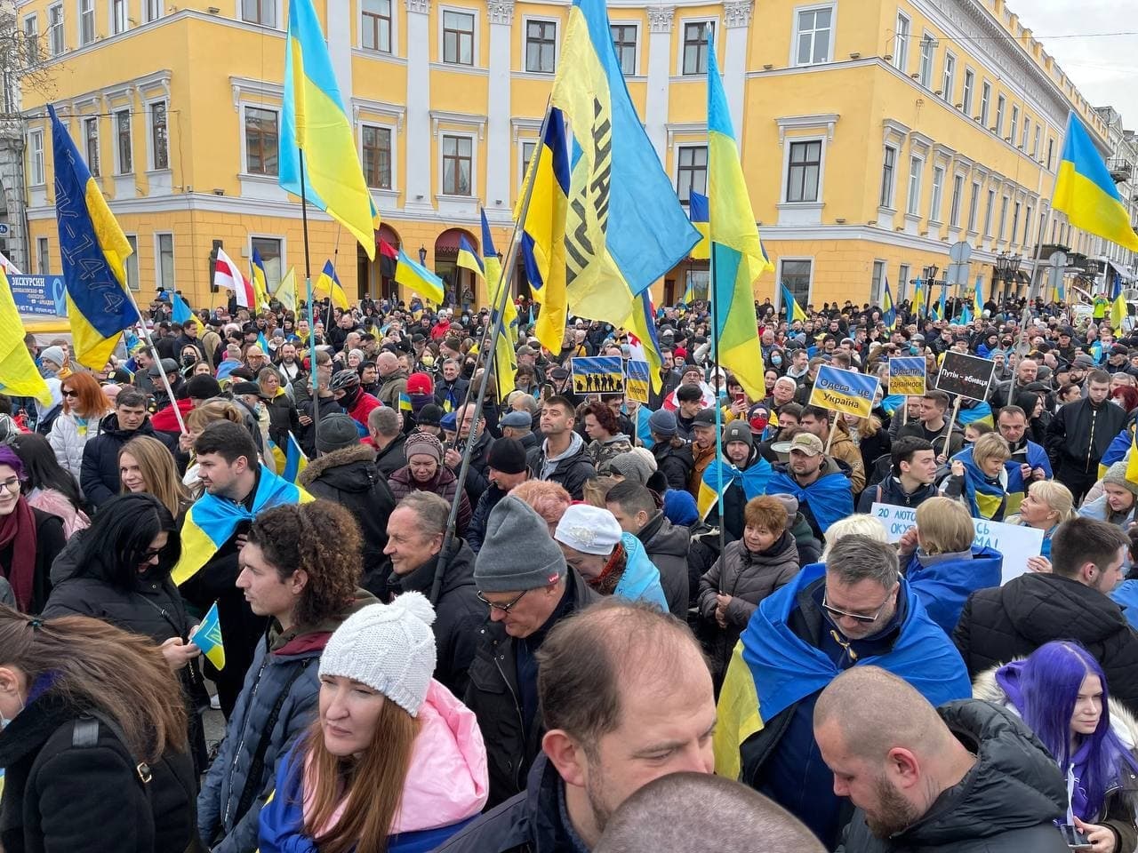 Марш єднання в Одесі: містяни сказали своє слово 
