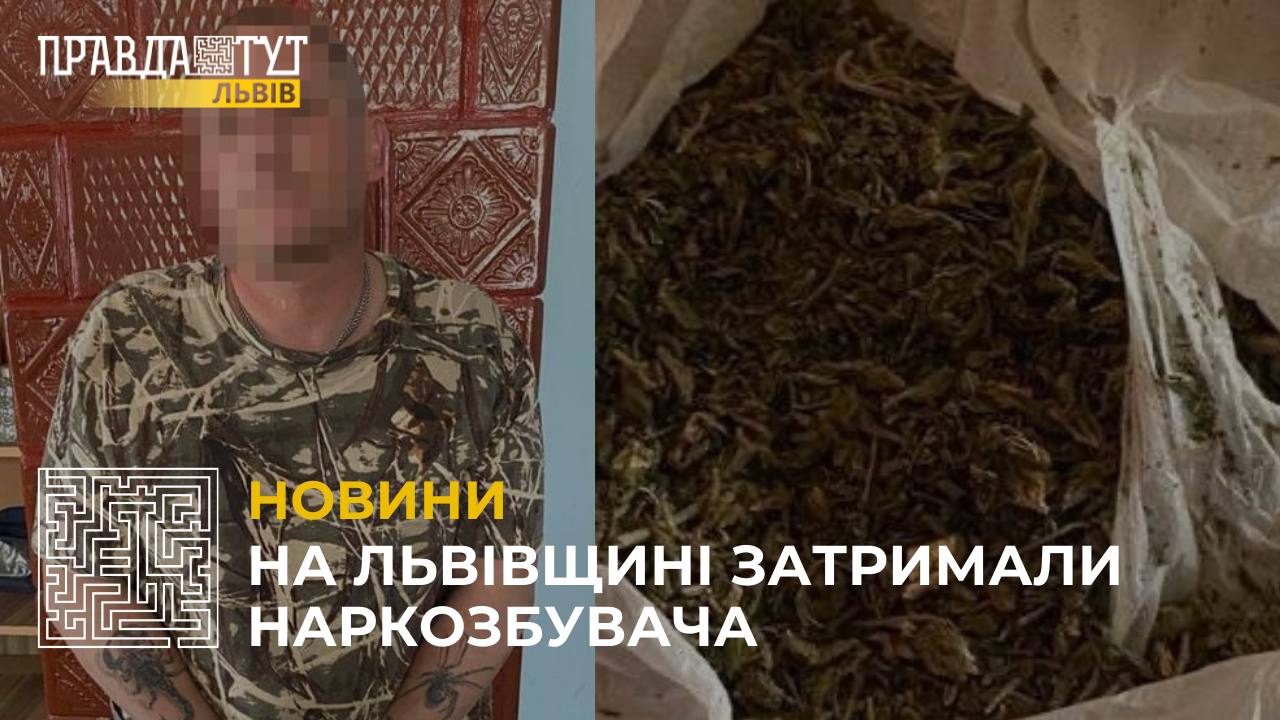 Наркотики та зброя: на Львівщині затримали наркозбувача, в якого виявили набої до зброї (відео)
