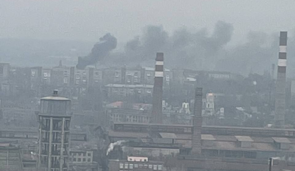 В окупованому Донецьку спалахнула нафтобаза
