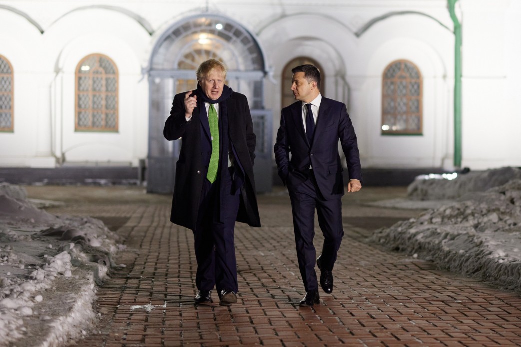 Зеленський зустрівся з Джонсоном в Києві (відео)