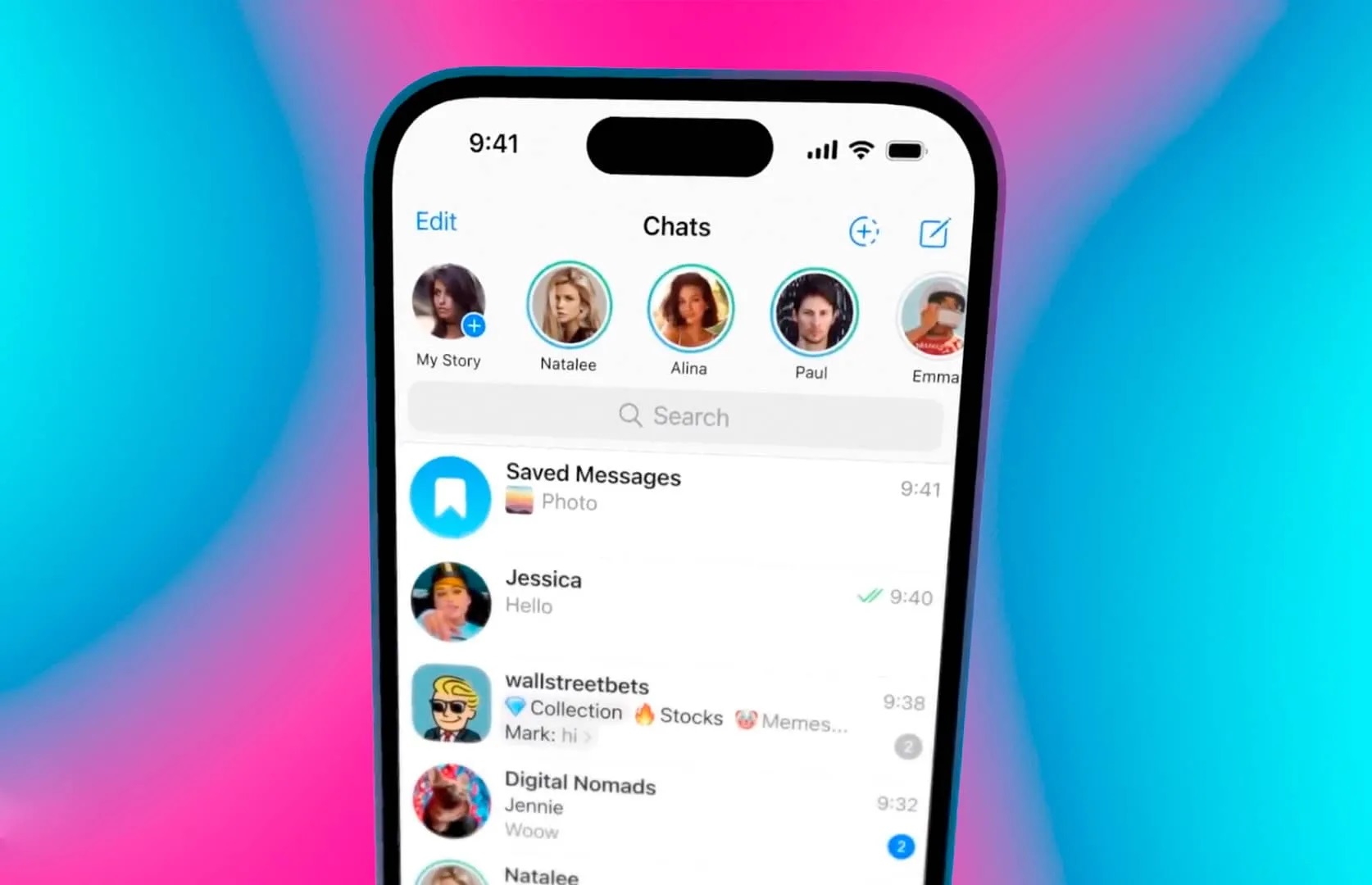 У Telegram з'являться Stories