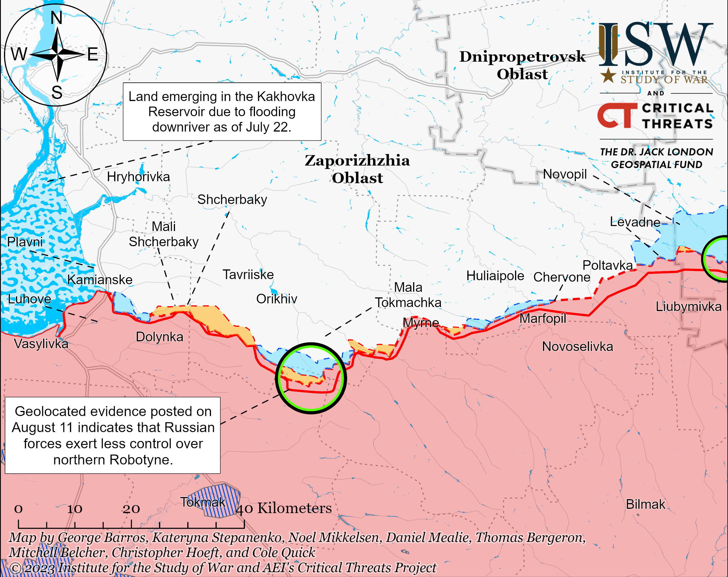 ЗСУ досягли значимих успіхів на Запорізькому напрямку  – ISW