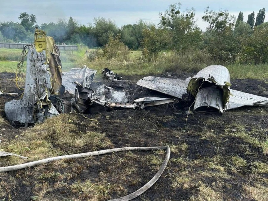 На Житомирщині зіткнулись два українські навчально-бойові літаки
