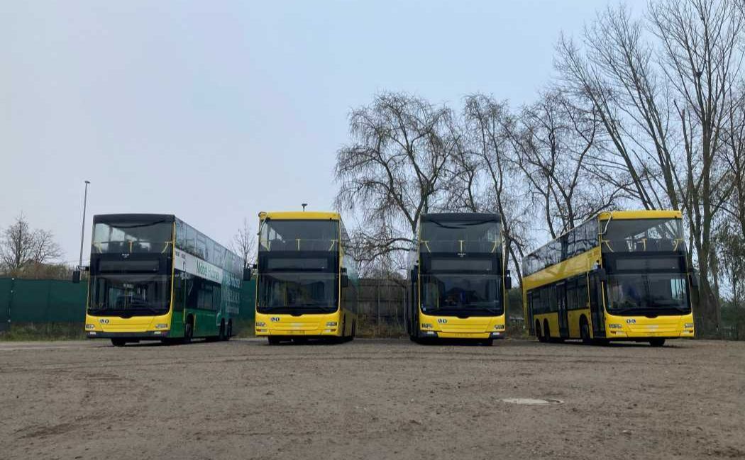 Києвом почнуть курсувати двоповерхові німецькі автобуси