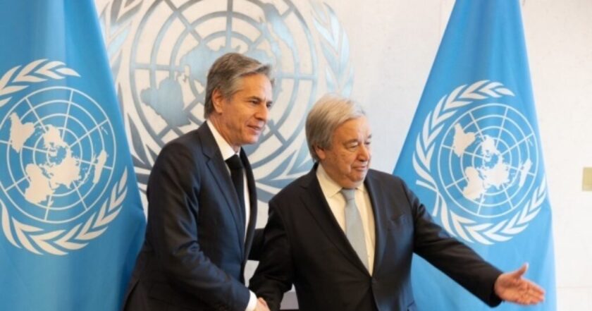 Генсек ООН та Держсекретар США обговорили «зернову ініціативу»