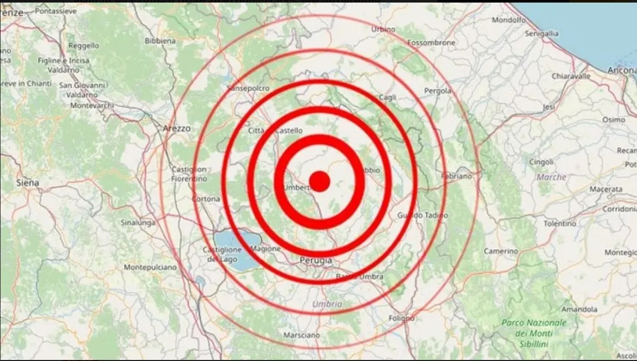 В Італійській провінції Флоренція стався землетрус магнітудою 4,8