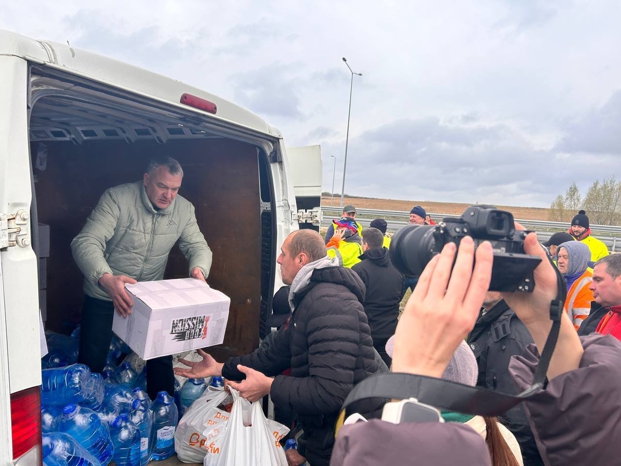 На кордоні з Польщею створили штаб допомоги для заблокованих водіїв