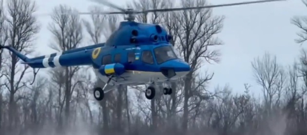 ГУР отримало з Польщі гелікоптер для медичної евакуації