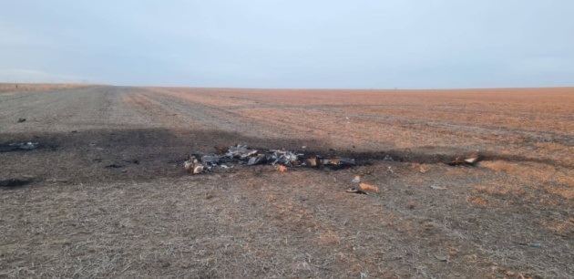 У Молдові на місці падіння уламків «Шахеда» знайшли 50 кілограмів вибухівки