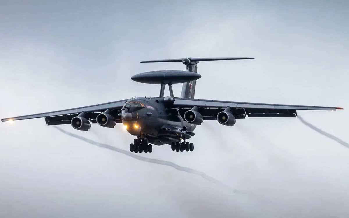 Знищений А-50У - нова модернізована російська версія літака ‒ ГУР