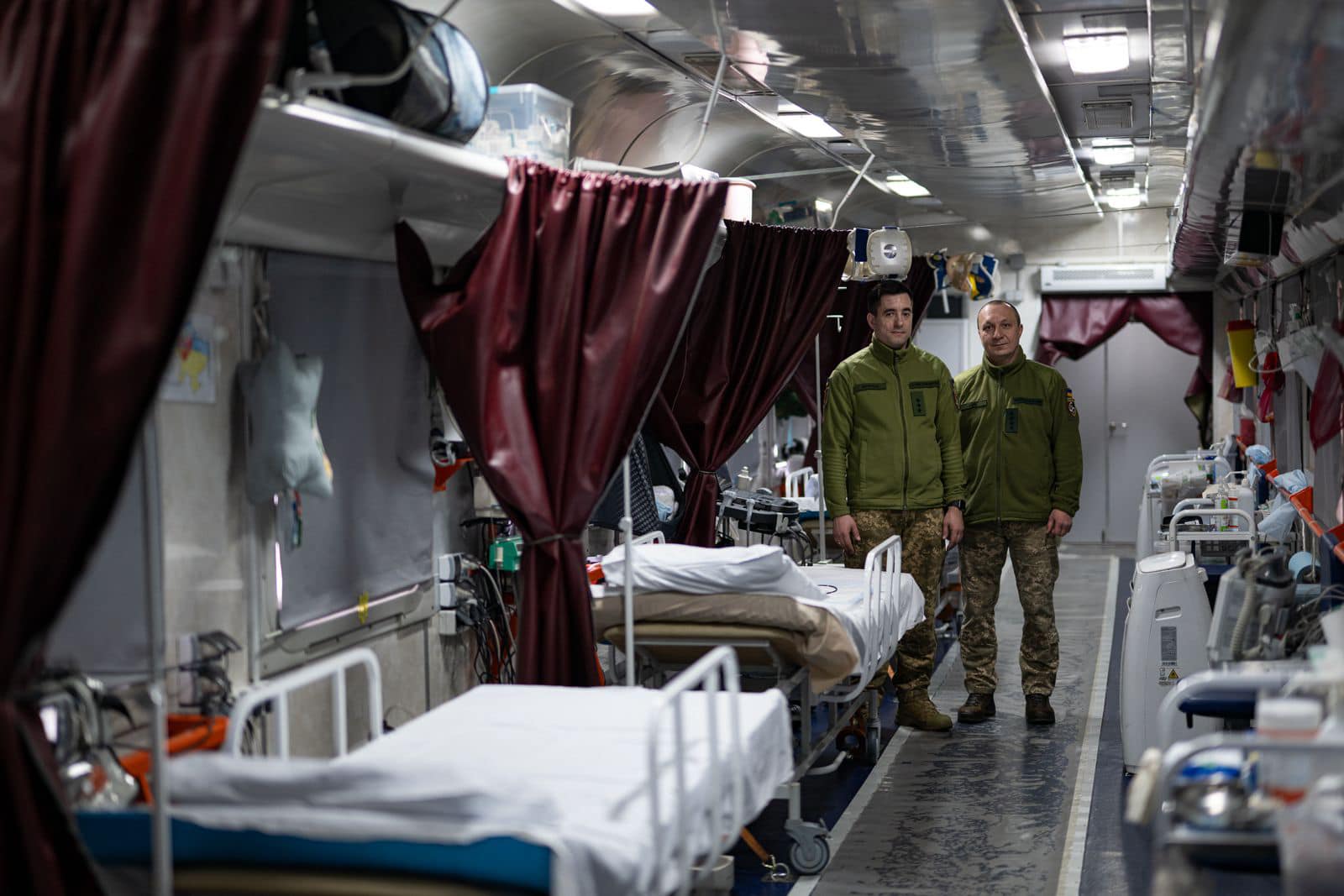 МОУ показало перший евакуаційний медичний поїзд