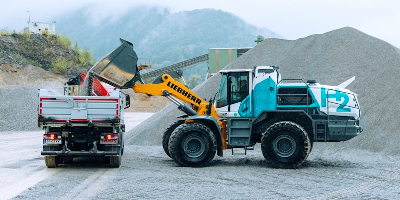 Liebherr запускає проєкт першого у світі великого колісного навантажувача з альтернативним двигуном