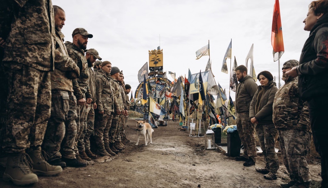 На Донеччині відкрили пам'ятну стелу на честь Дмитра Коцюбайла