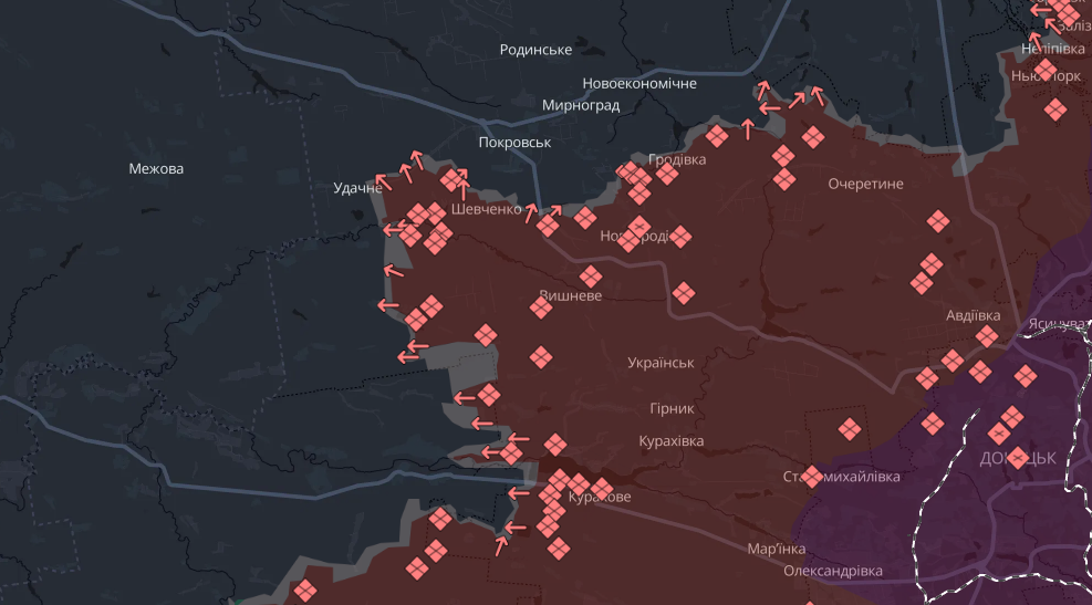 Росія перекидає війська з Курахового на Покровськ для посилення наступу – ISW