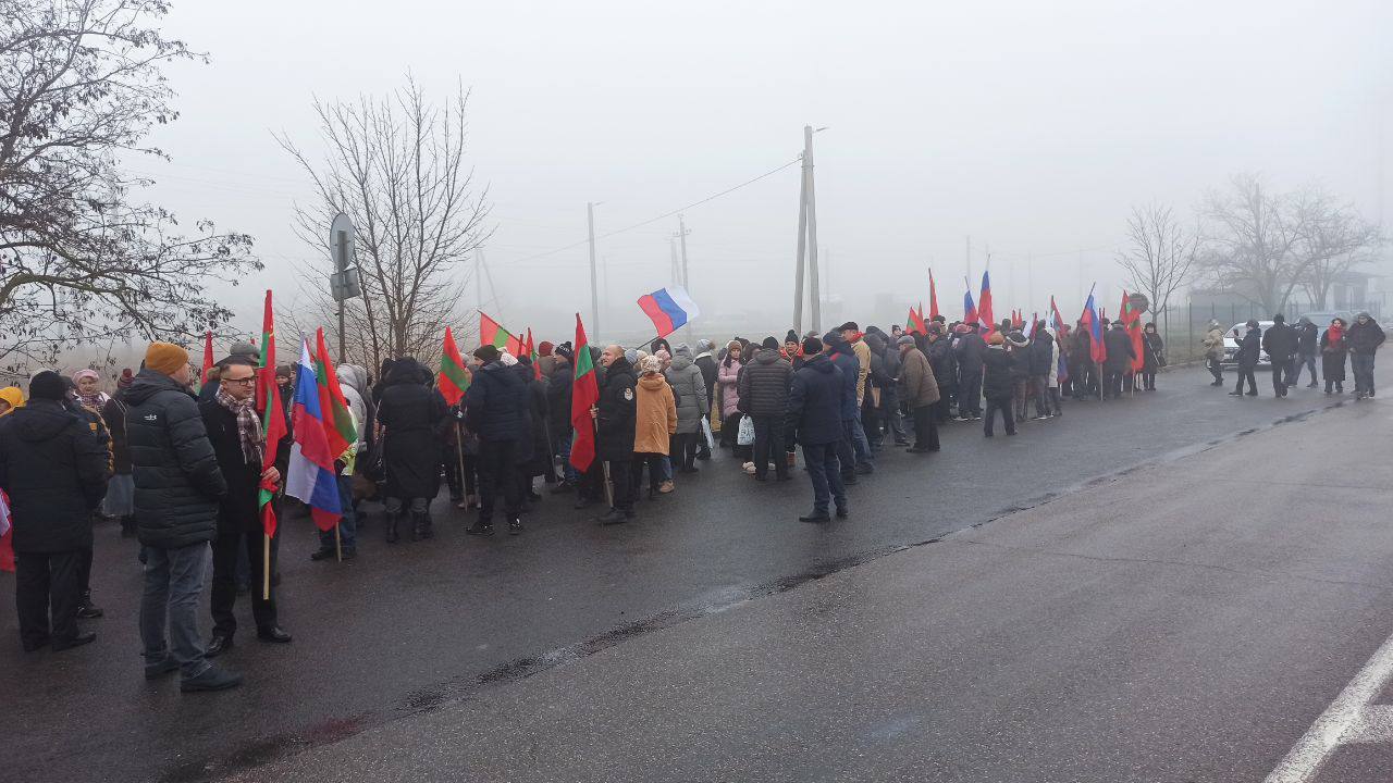 Протести в «Придністров’ї» через припинення постачання газу: учасники звинуватили Молдову