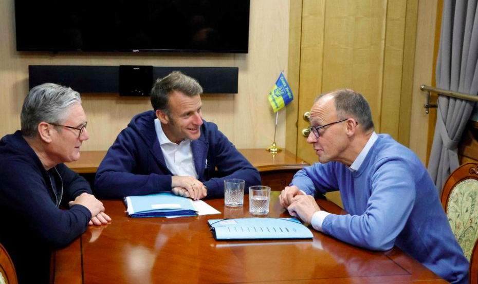 Макрон та європейські лідери вирушили до Києва