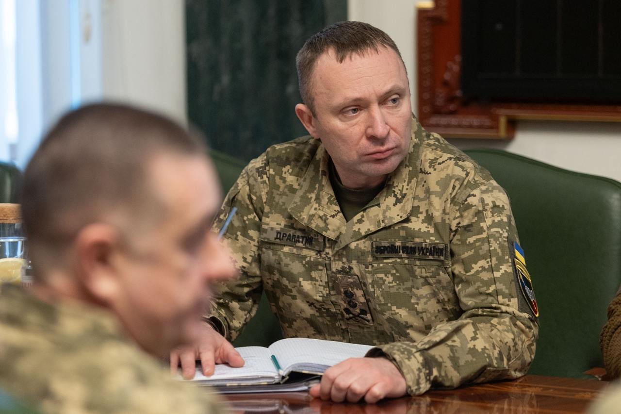 Драпатий залишається в ЗСУ після подання рапорту на звільнення