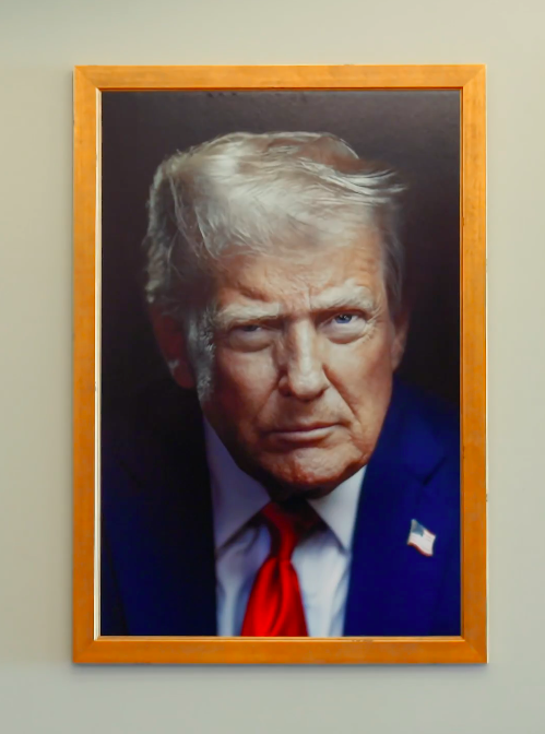 Білий дім представив новий офіційний портрет Трампа