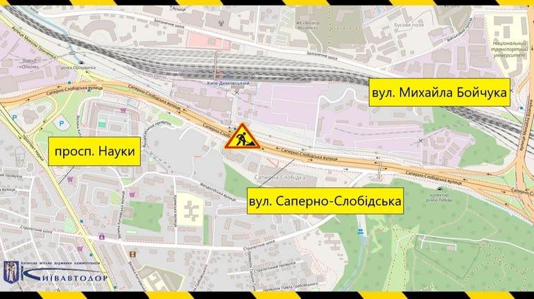 У Києві на рік перекриють пішохідний міст у Голосіївському районі
