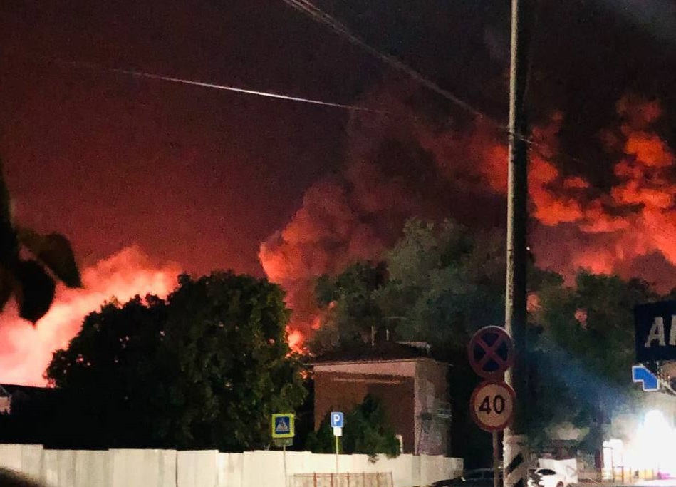 У Росії повідомили про масову атаку дронів