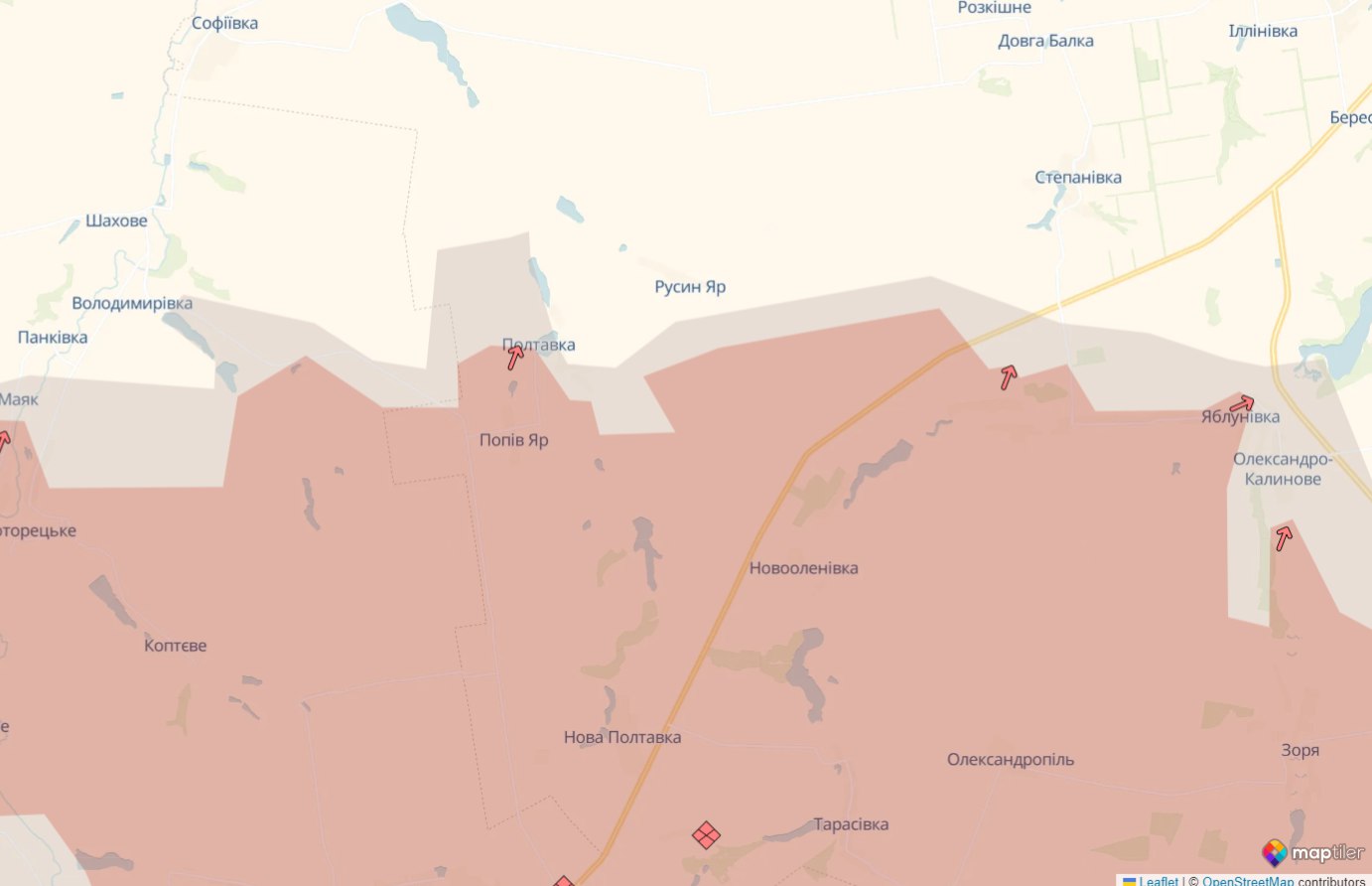 Росіяни окупували Попів Яр на Донеччині, - DeepState
