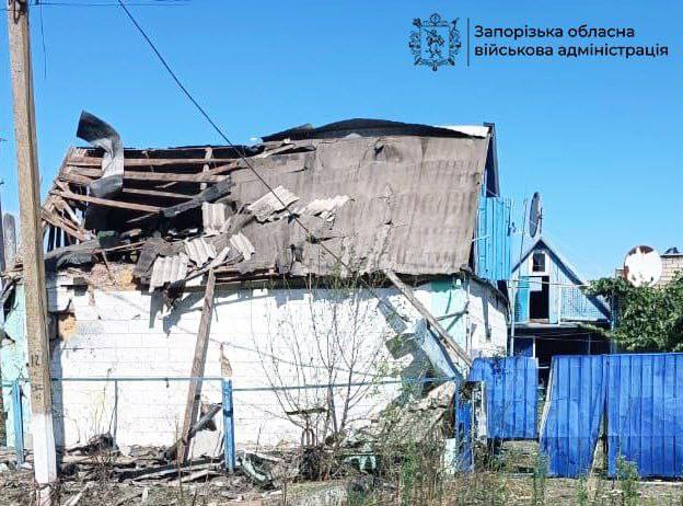 Росіяни за добу 500 разів ударили по Запорізькій області