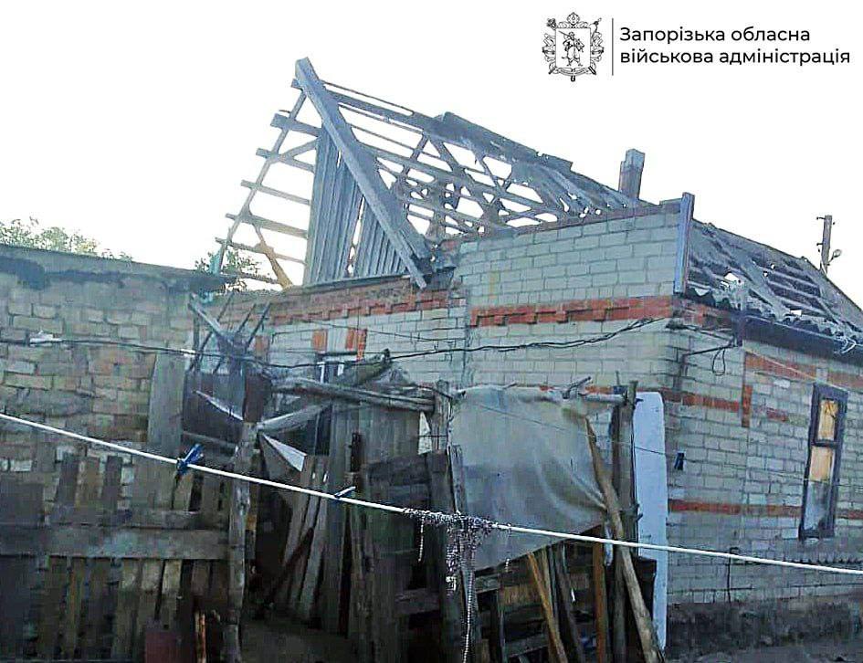 Росіяни за добу 480 разів ударили по Запорізькій області