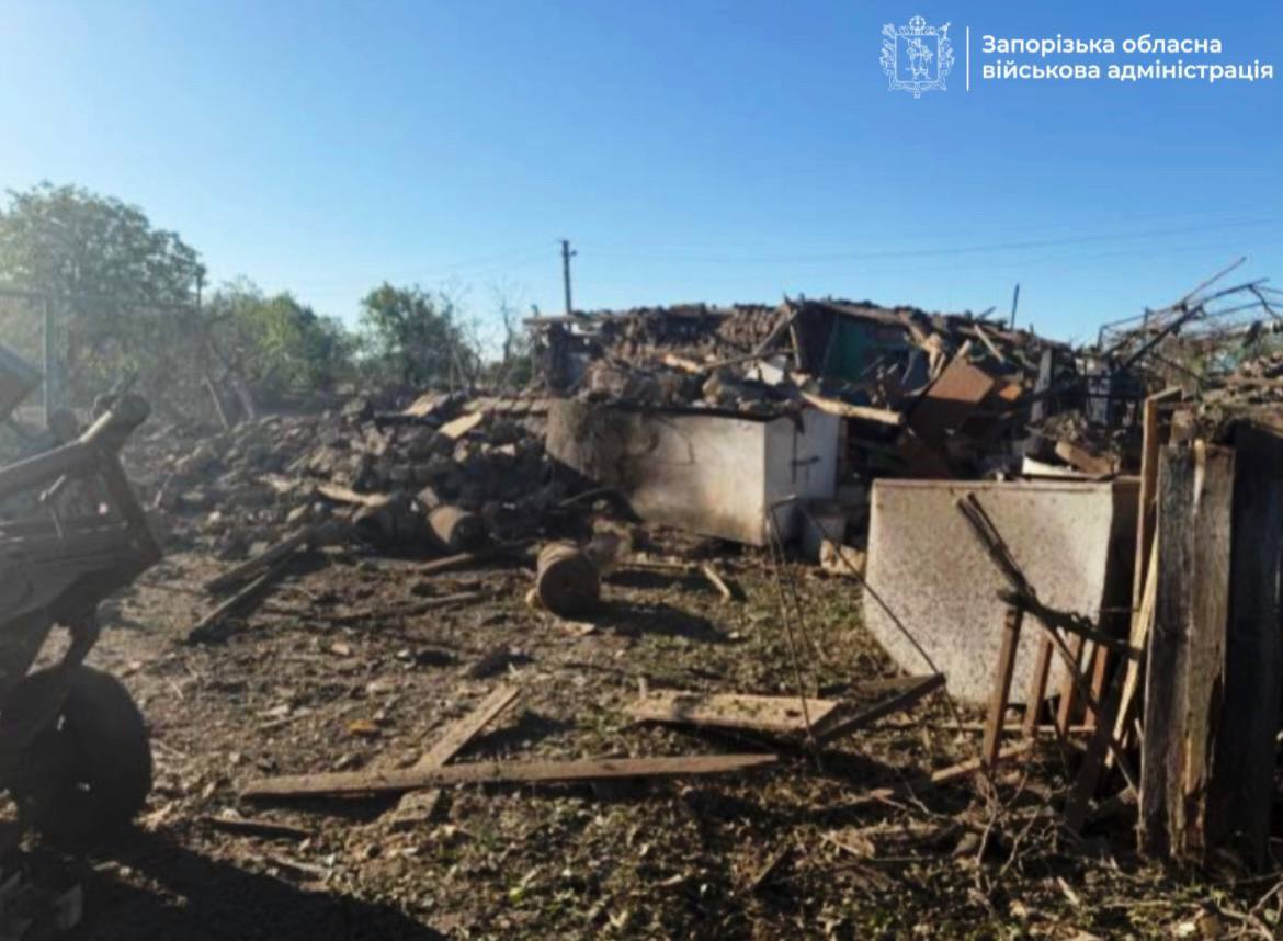 Ранкова атака РФ на Запоріжжі: пошкоджено будинки, є постраждалі