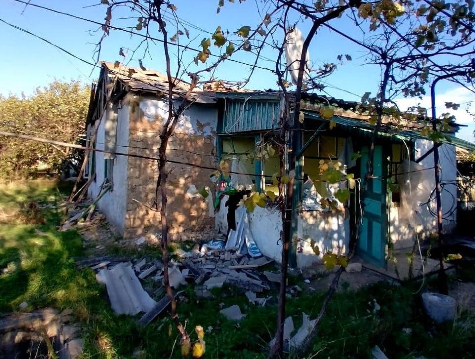 РФ обстріляла Милове на Херсонщині: є пошкодження