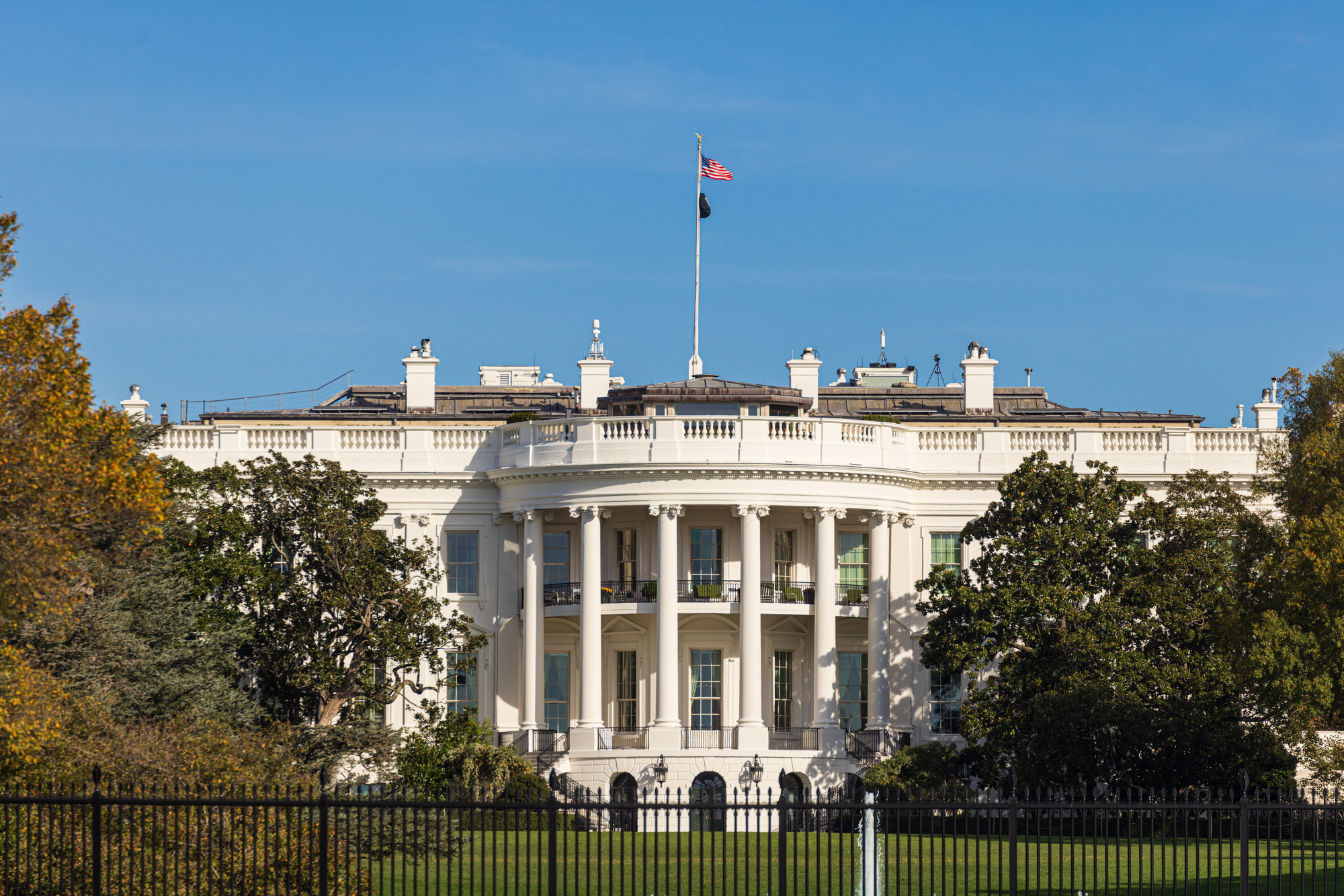 У США чоловік в’їхав на авто у ворота Білого дому