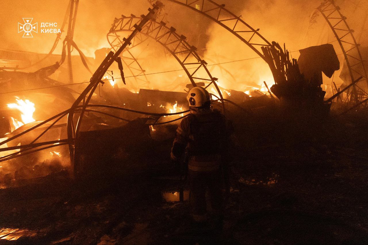 Нічний удар по Києву: відомо про 7 постраждалих