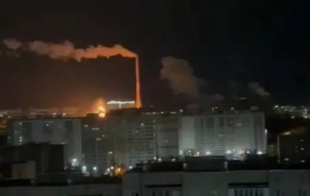 Орловська ТЕЦ палає після нічної атаки у Росії