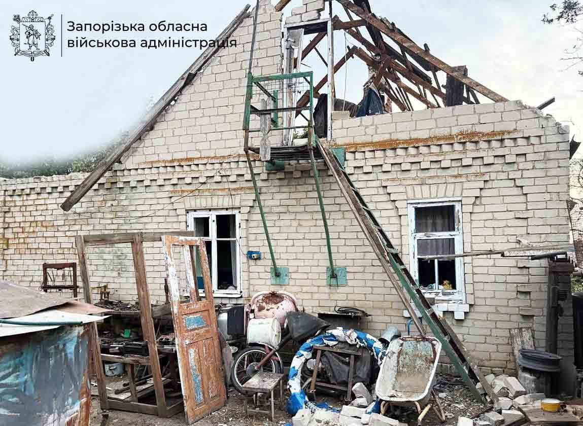 Росіяни завдали понад 700 ударів по Запорізькій області: пошкоджено житло та інфраструктурні об'єкти