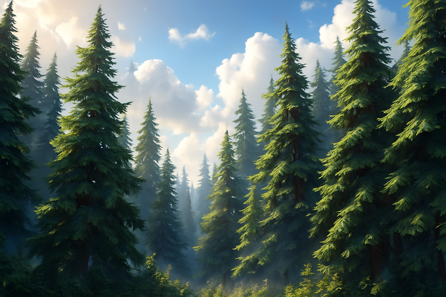 Які хвойні дерева погано реагують на осінню обрізку