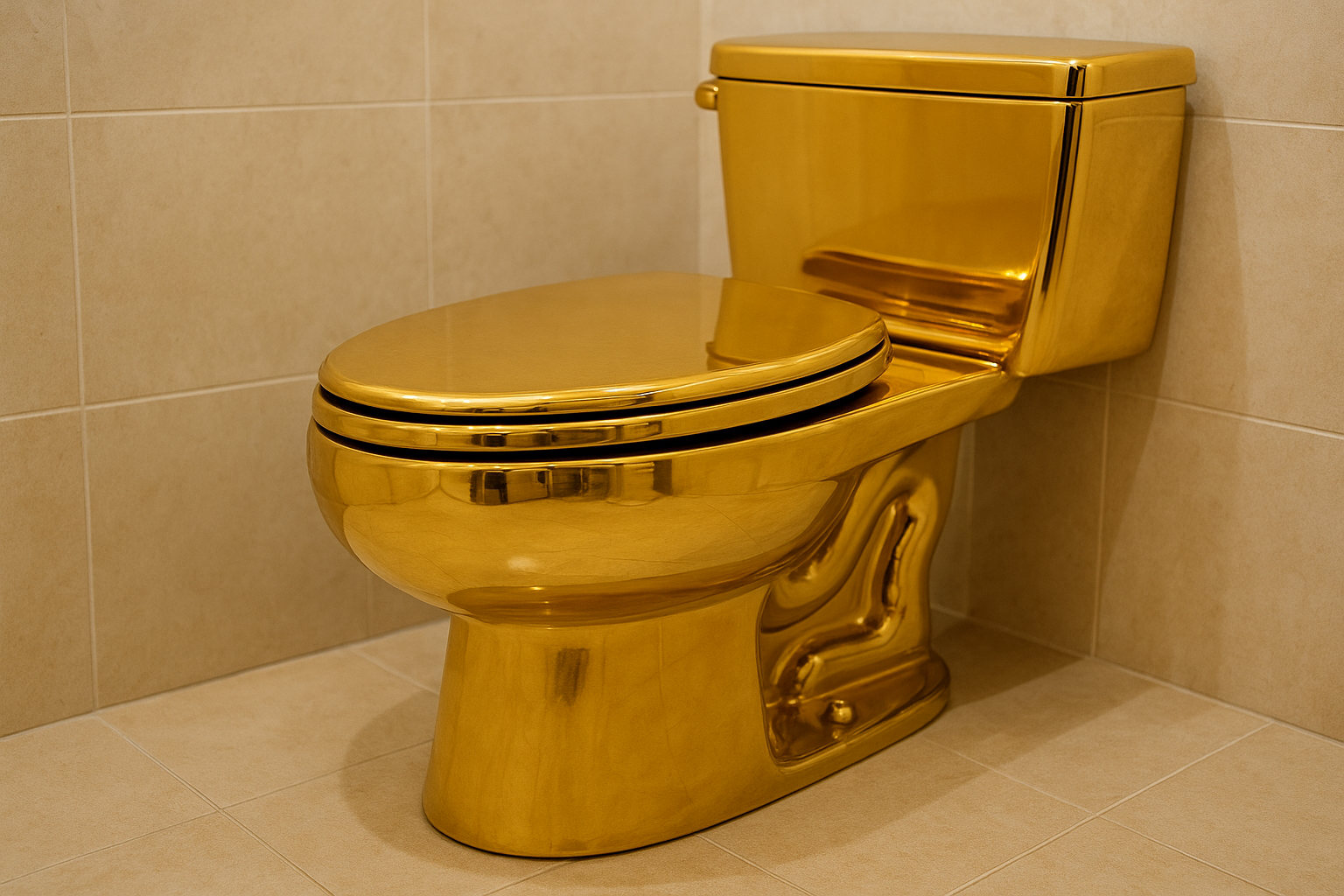 Золотий унітаз “Америка” продали на аукціоні Sotheby’s за $12 млн