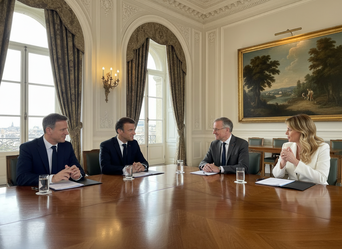 Європейські лідери навідаються до Трампа