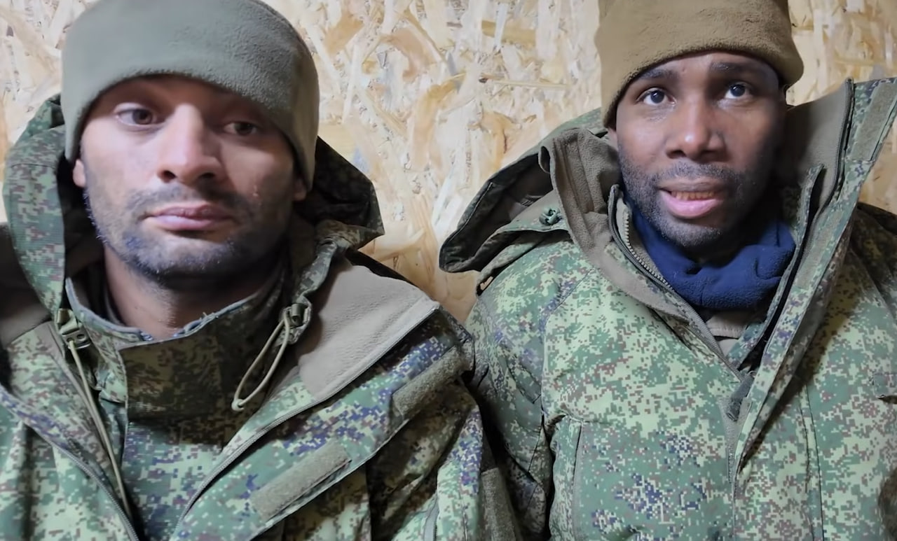 Українські військові взяли в полон двох колумбійців