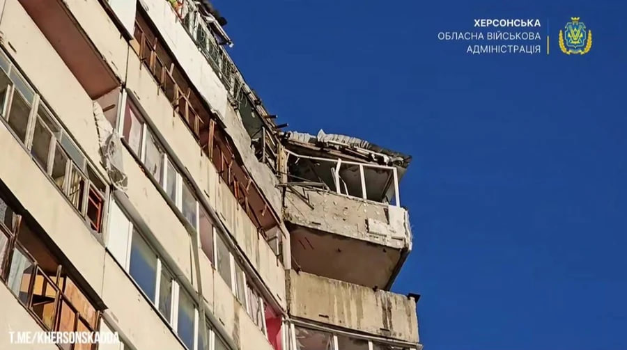 Росія атакувала Херсон і Харків 1 січня: є загиблий та поранені