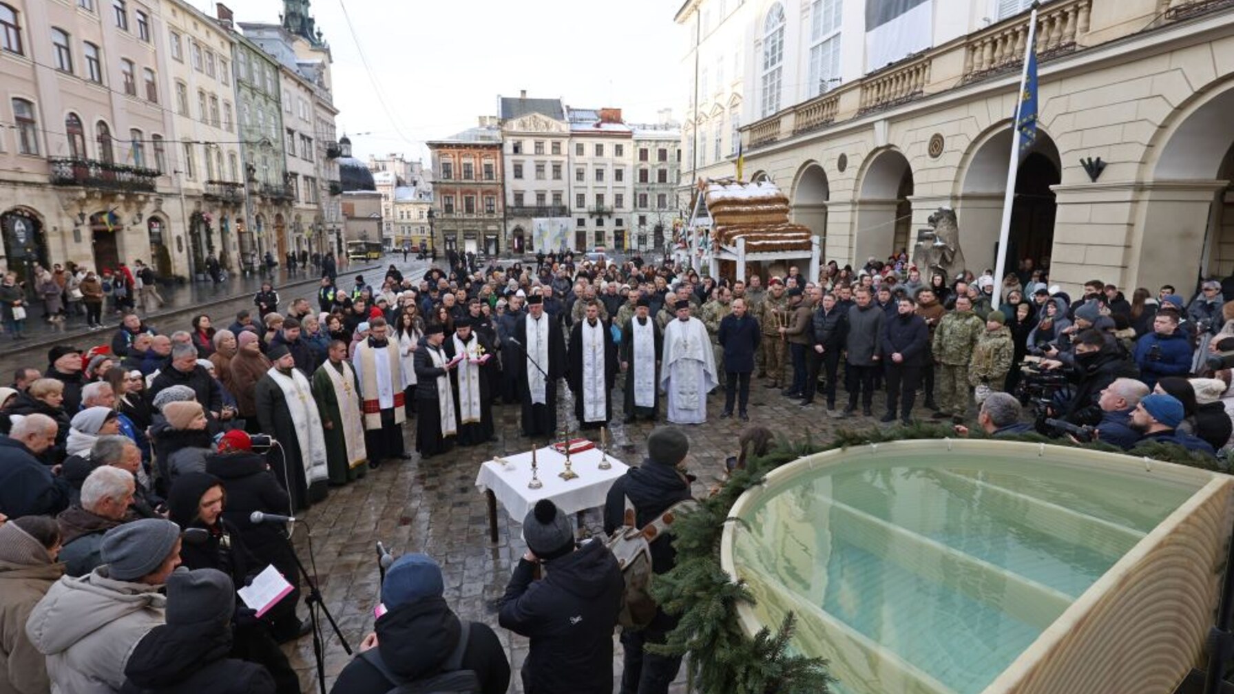 У Львові на Водохреща освятять воду на площі Ринок