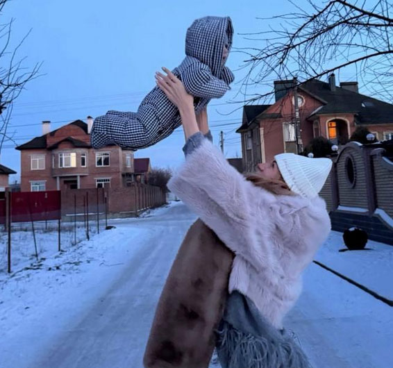 Леся Нікітюк показала піврічного сина
