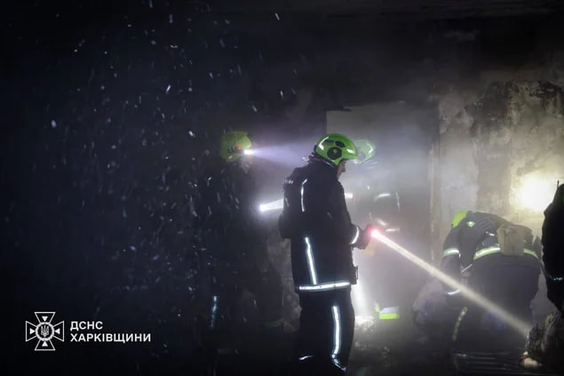 Нічний обстріл Харкова: є поранені, частина міста без світла