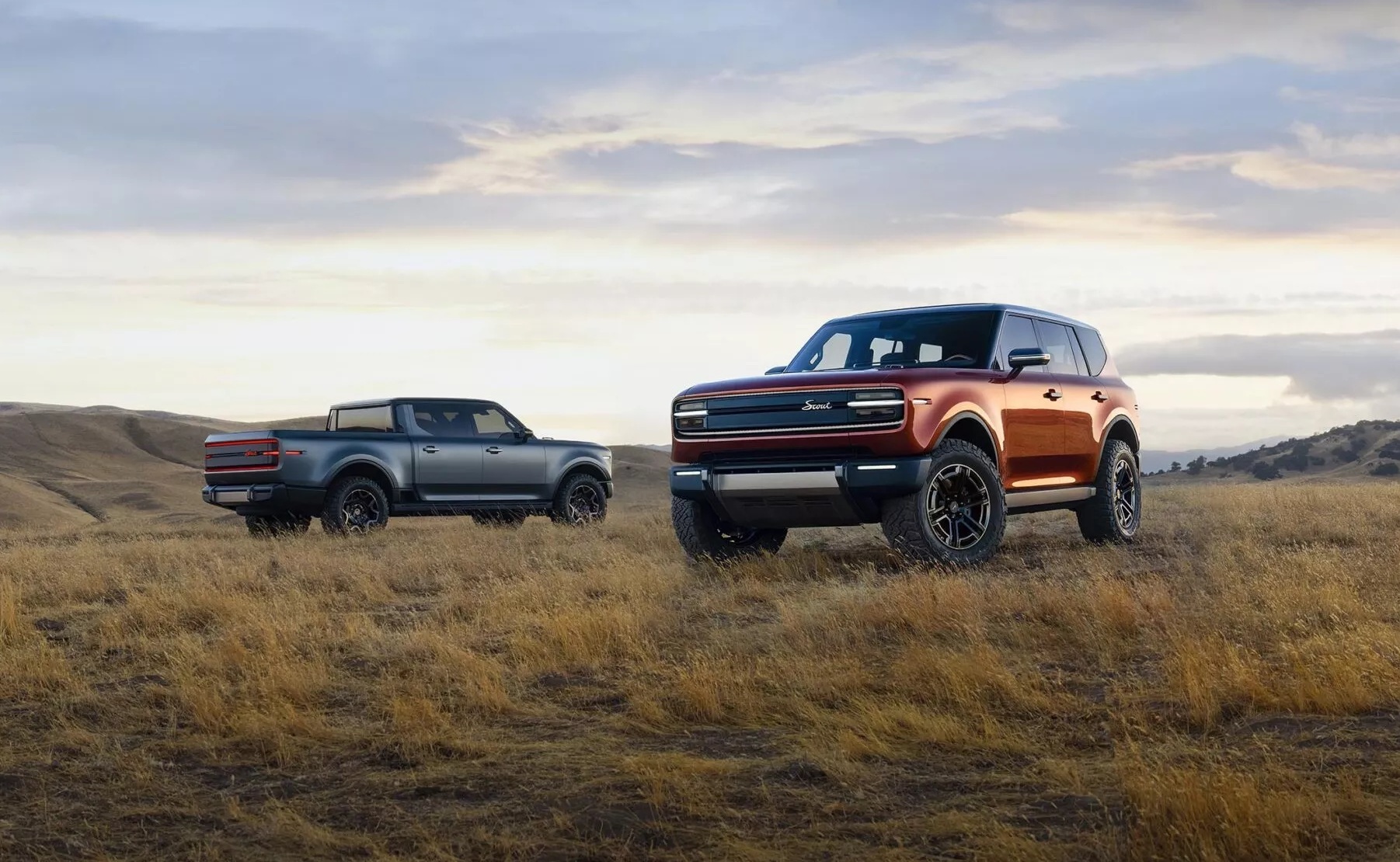 Volkswagen показав Scout: 6-місні е-позашляховик та пікап із запасом ходу 800 км