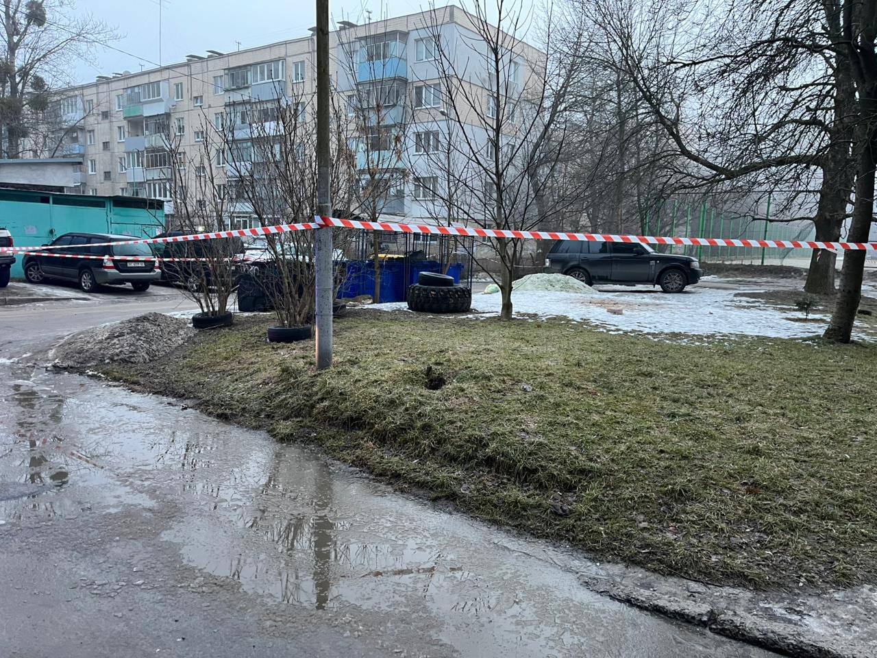 У Львові біля сміттєвих контейнерів знайшли гранату